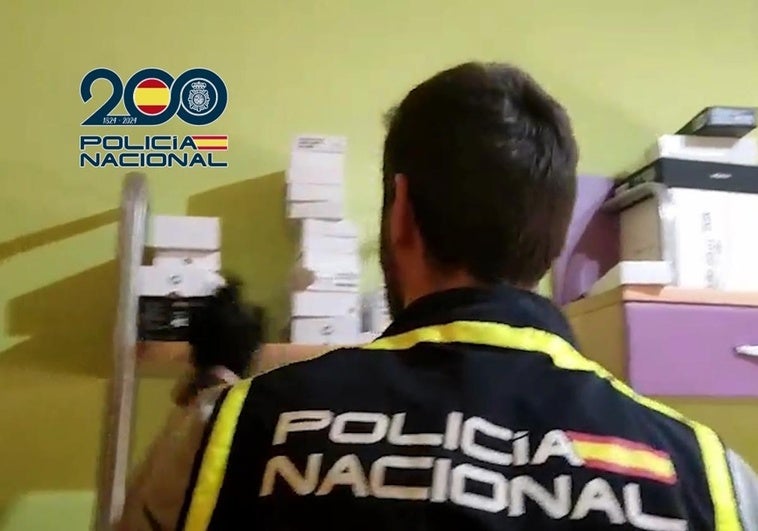 La trama de los móviles de alta gama extendía sus tentáculos en Granada