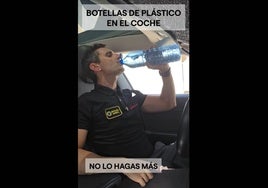 Botellas de agua