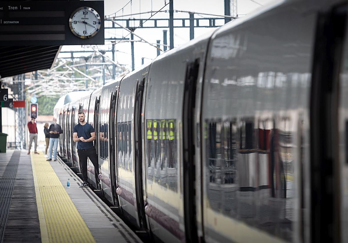 La estación de tren de Granada.