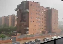 Reventón térmico en Granada.
