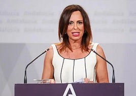La consejera andaluza de Fomento, Rocío Díaz.