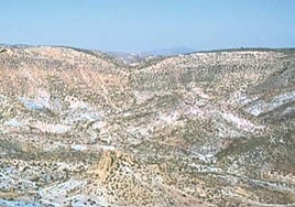 Este cráter es una muestra de la actividad sísmica de la provincia.