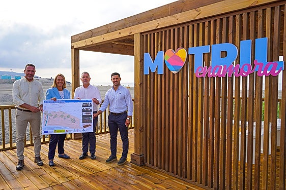 Motril invierte casi 300.000 euros para el desarrollo de la Senda Litoral en la Playa del Cable