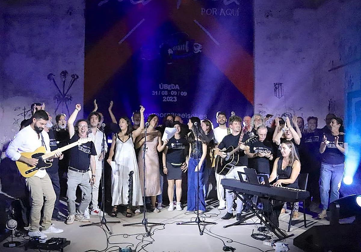 Final del concurso 'Sabina por aquí' en la edición de 2023.