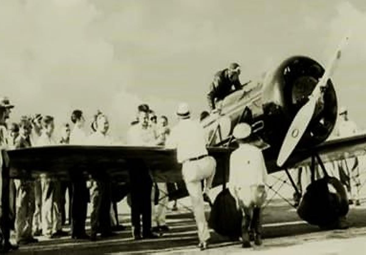 El avión Jesús del Gran Poder, en una imagen de archivo.