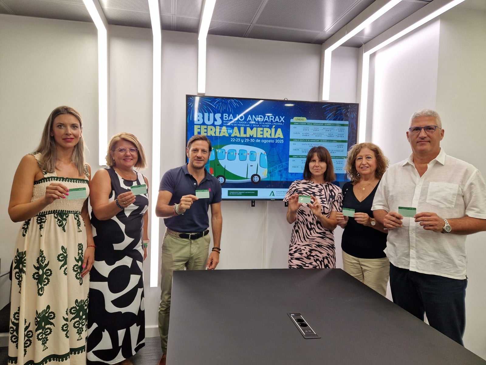 Autobuses directos a la Feria de Almería desde el Bajo Andarax
