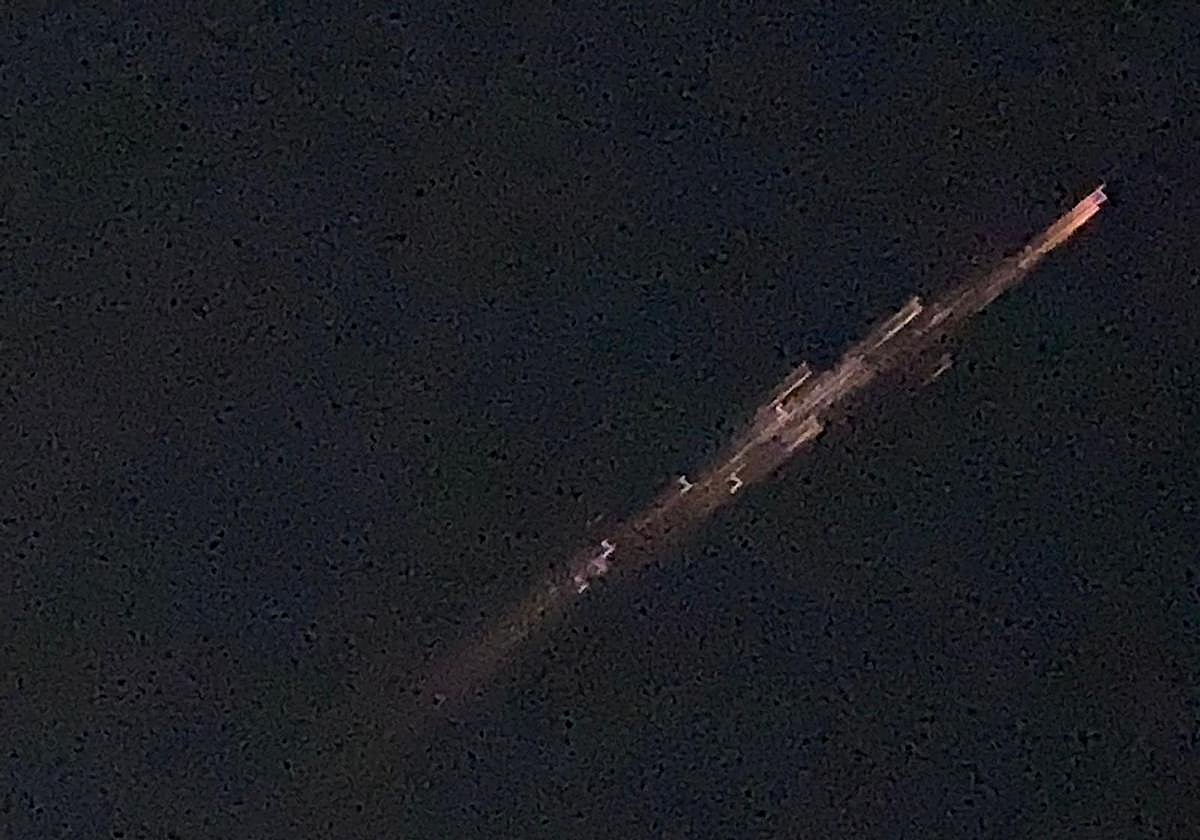 Bola de fuego en Granada