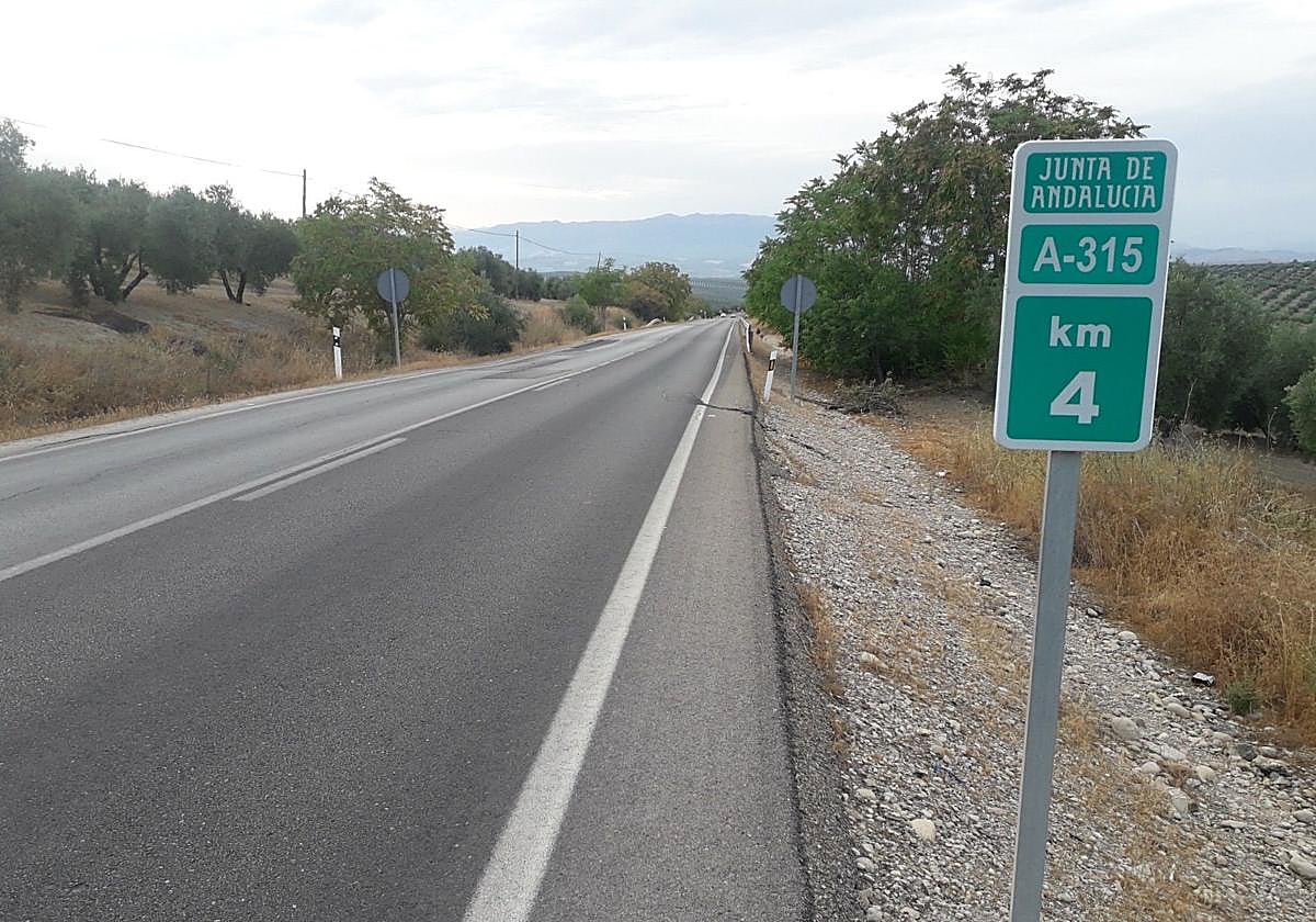 Carretera A-315.