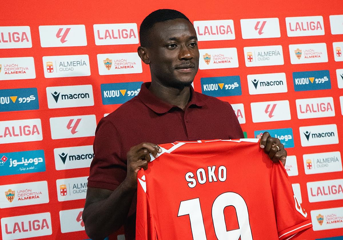 Soko durante un entrenamiento