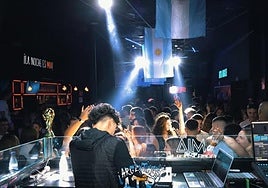 Una de las fiestas organizadas por el colectivo argentino.