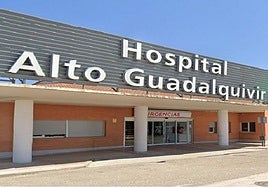 Imagen de archivo del Hospital Alto Guadalquivir.