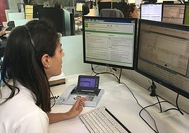 Operadora de Emergencias 112 Andalucía.