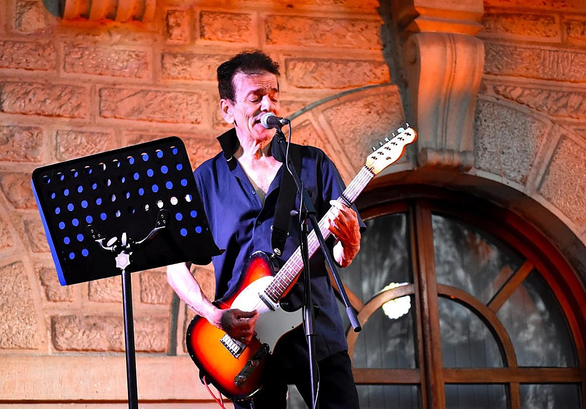 Jaime Urrutia, vocalista de Gabinete Caligari, estará en el Otura Rock el 23 de agosto.