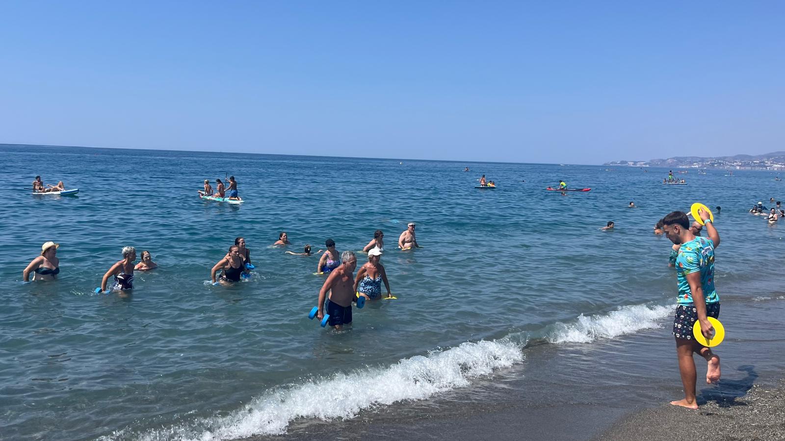 Ambientazo en la Costa para el puente