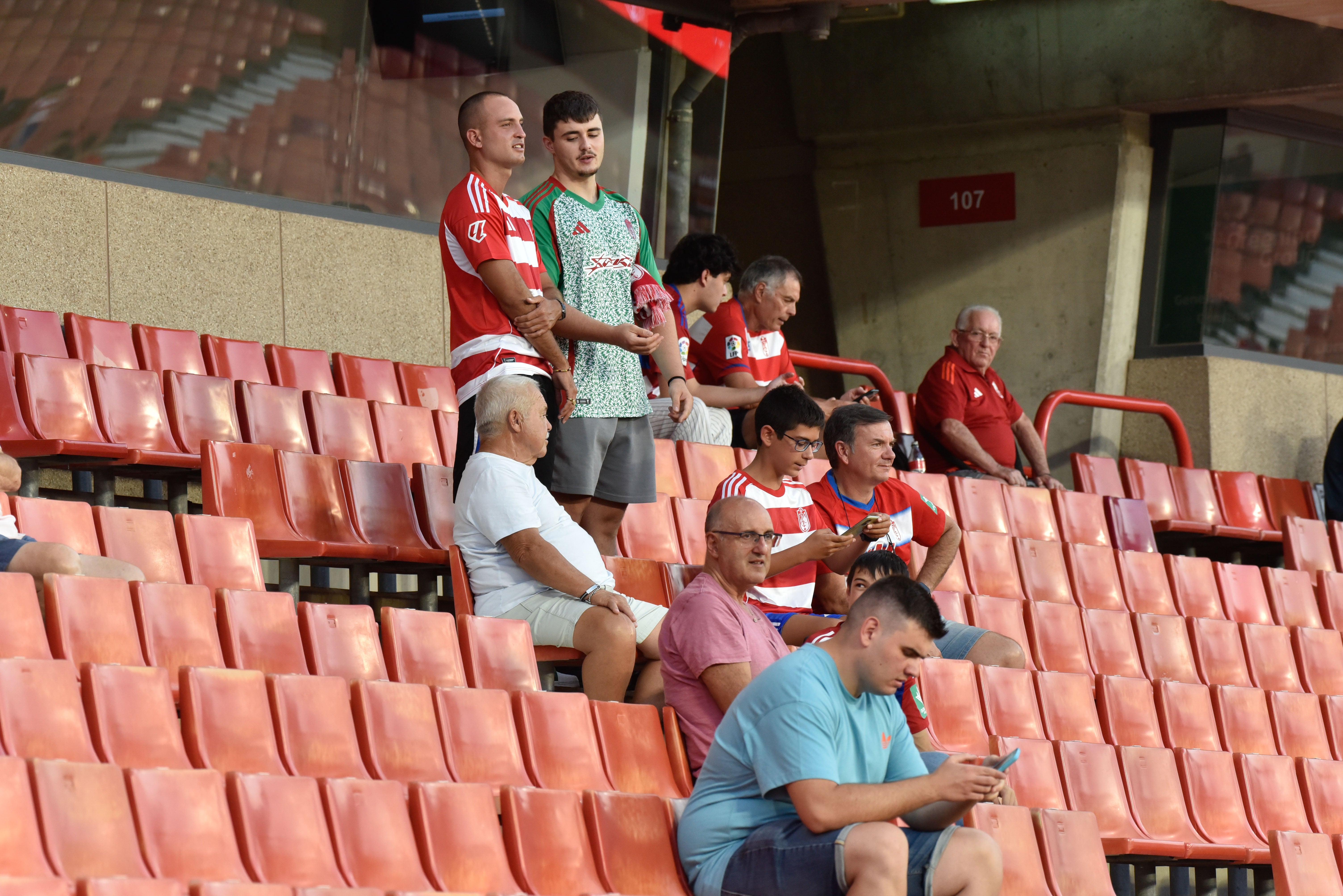 Encuéntrate en la grada del Granada-Depor
