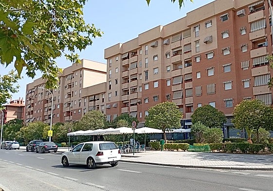 La calle Joaquina Eguaras.