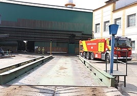 Instalaciones de la almazara de Pinos Puente perteneciente a Aceites Sierra Sur,