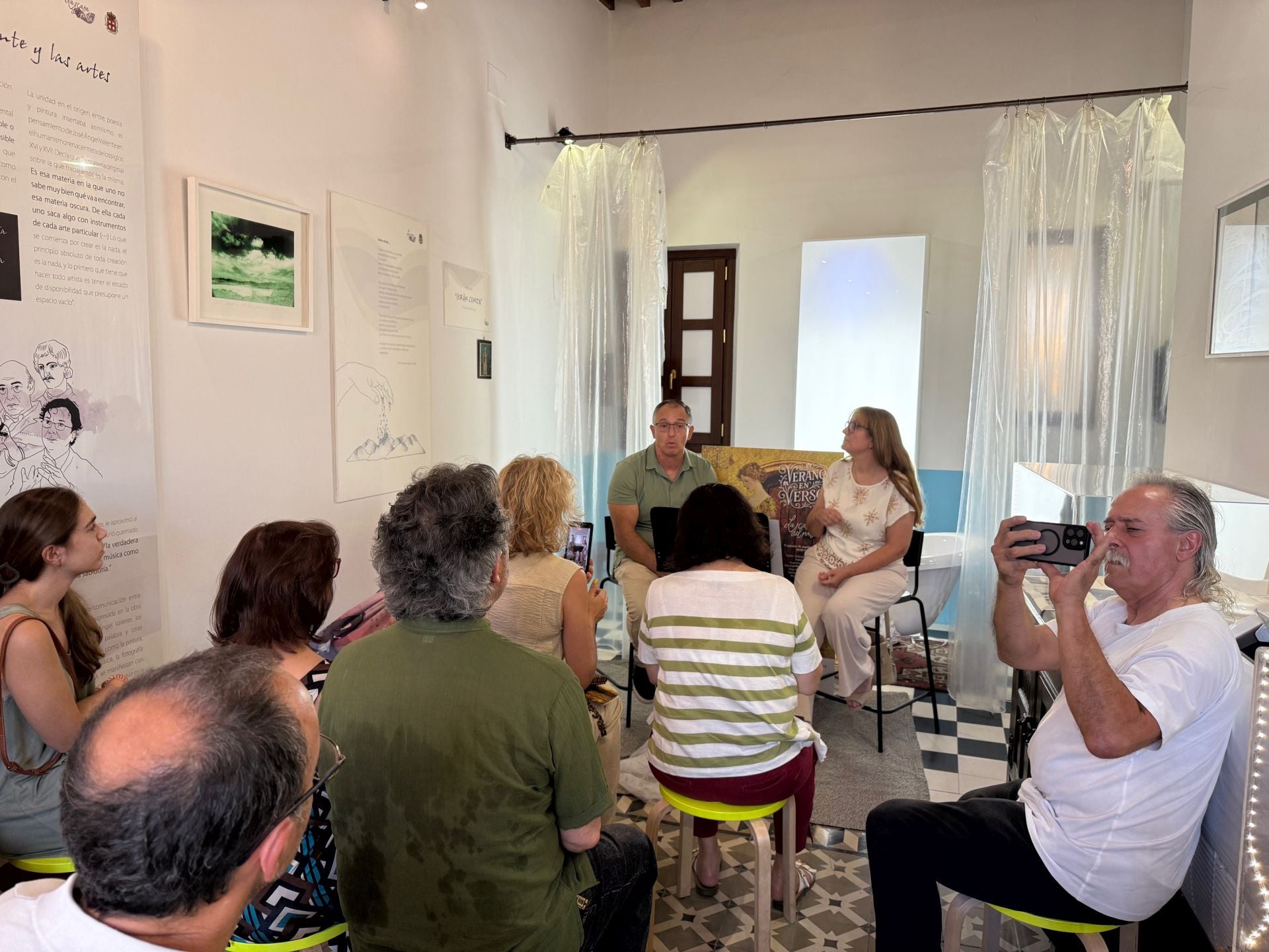 Recital de esta semana en al Casa del Poeta.