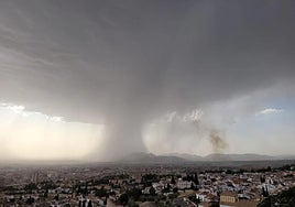 Tormentas en Andalucía.