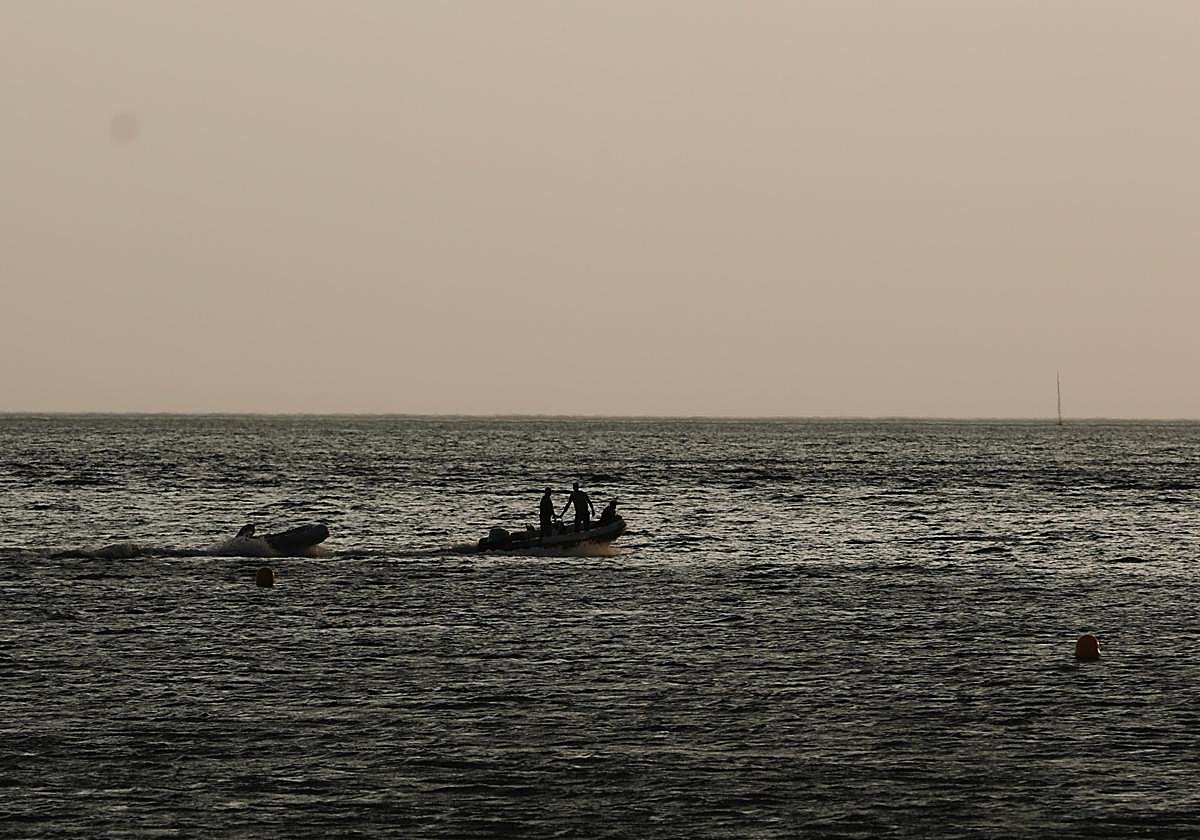 Rescate en la Costa este pasado domingo.