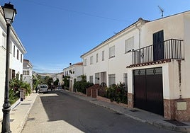 Calle Obispo Hurtado de Arenas del Rey, donde ha tenido lugar el crimen.