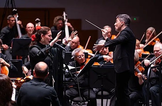 Espectáculo de la cantaora Marina Heredia.