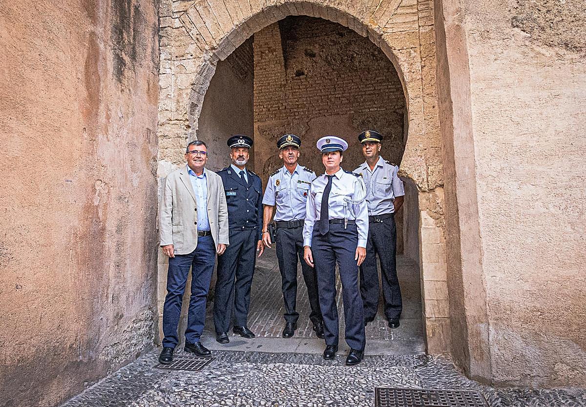 Patrullas conjuntas de la Policía Nacional y la Policía portuguesa y francesa en Granada