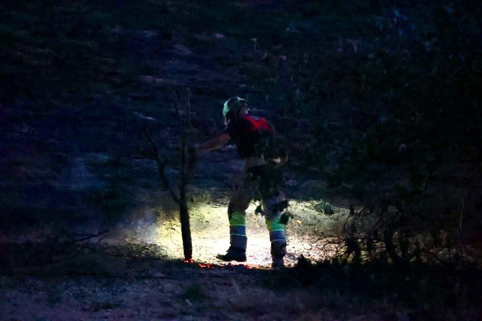 Desde dentro: Las imágenes del incendio de Benamaurel y Castilléjar