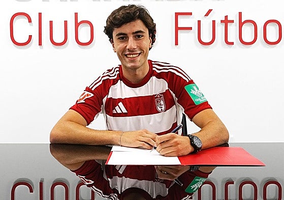 Diego Hormigo, inscrito por el Granada