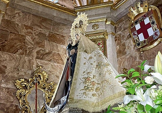 Imagen de la Virgen del Mar.