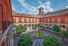 Vista del interior de la Abadía.