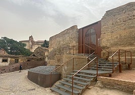 Acceso a la Alcazaba de Guadix, uno de los puntos donde se reforzará la seguridad