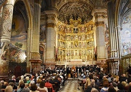 El concierto de clausura de la primera edición del MUSAG, en el Monasterio de San Jerónimo.