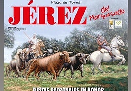 Cartel fiestas taurinas