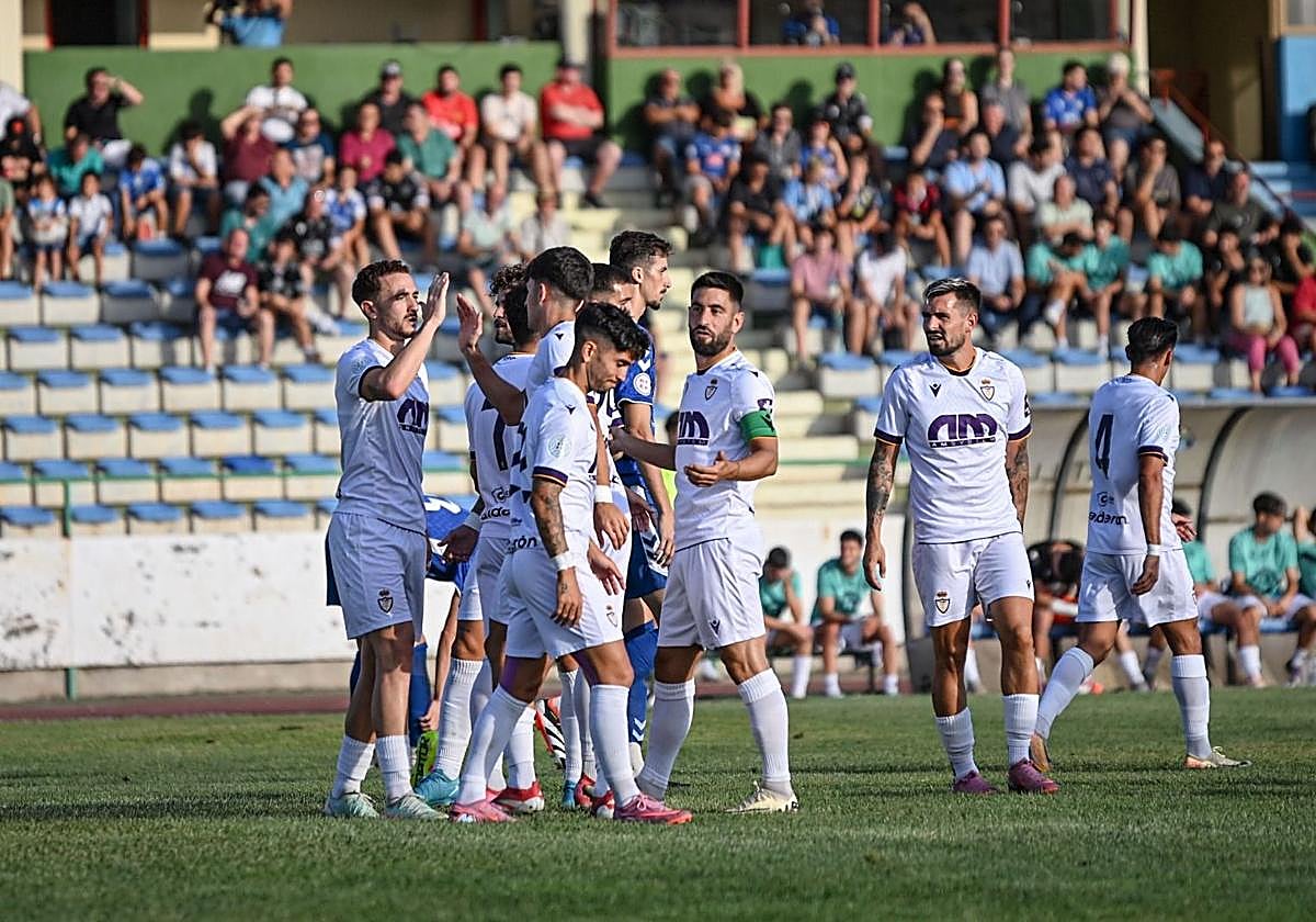 Una acción del partido amistoso disputado este miércoles.