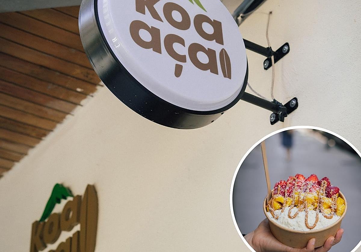 Uno de los 'bowls' que venden en Koa Açai.
