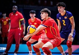 Mario García, que viene con un bronce bajo el brazo, llega para crecer.