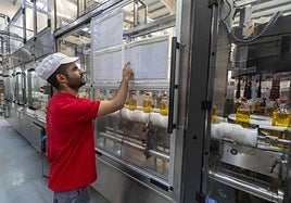 La planta de envasado de Aceites Maeva en una imagen de archivo.
