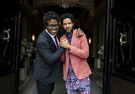 Iván 'Melon' Lewis (izquierda) y Ariel Brínguez.