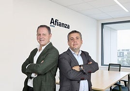 El abogado Vicente Tovar y Daniel Lara, director legal de Afianza.