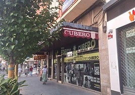 Edificio de Cubero, en la calle Virgen de la Capilla de la capital.