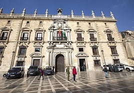 La Real Chancillería, sede de las salas de lo Penal de la Audiencia de Granada.