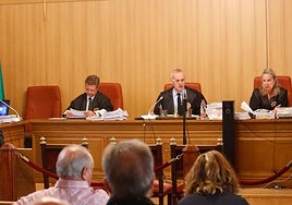 Imagen de una vista oral en la Audiencia de Granada.