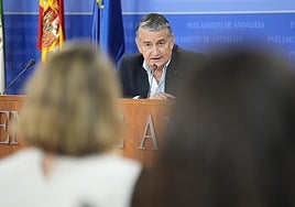 El consejero de Presidencia, Antonio Sanz.