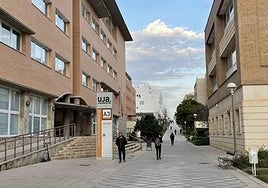 Vista del Campus de las Lagunillas de la UJA.