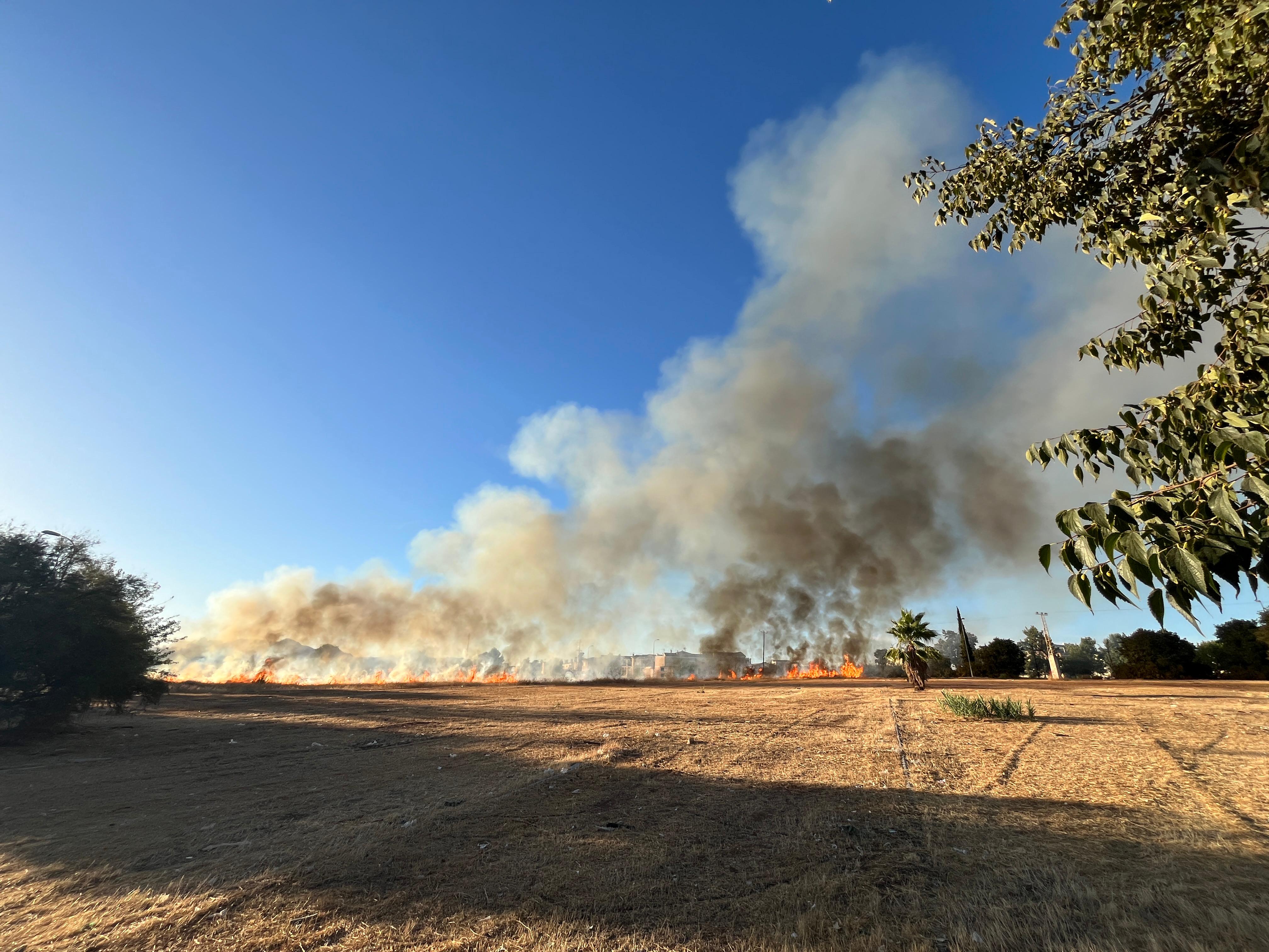 Las imágenes del incendio