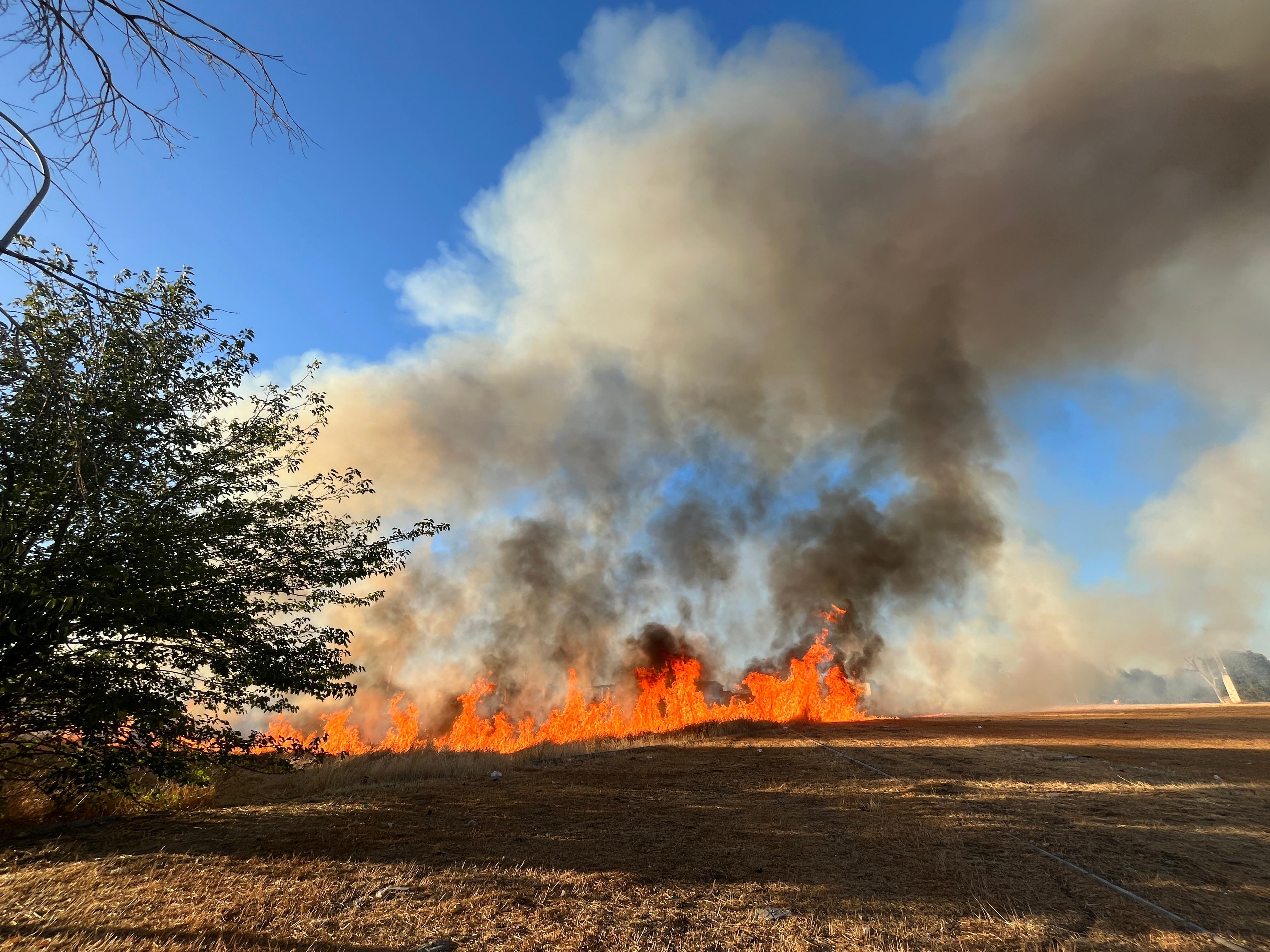 Las imágenes del incendio