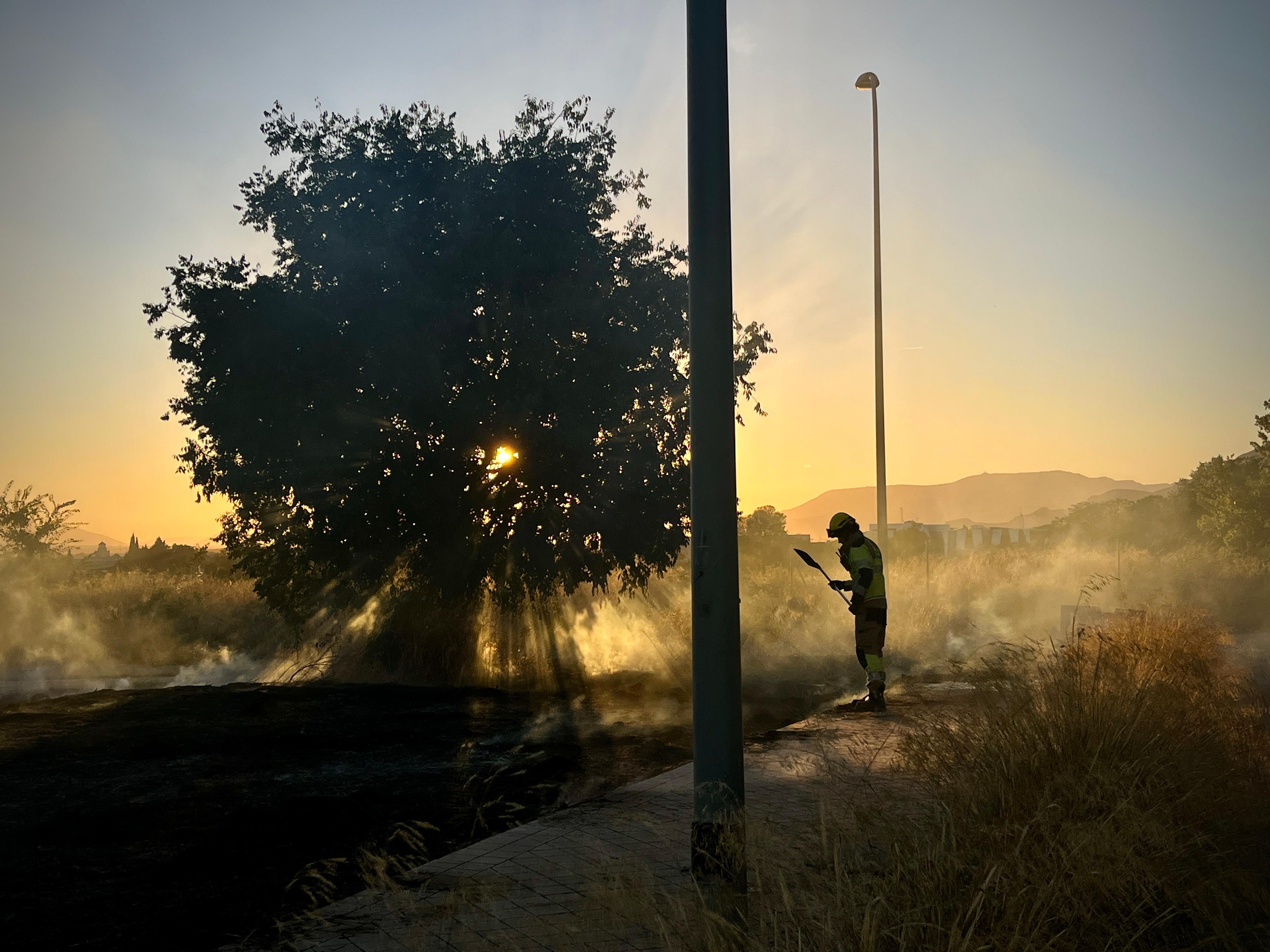 Las imágenes del incendio