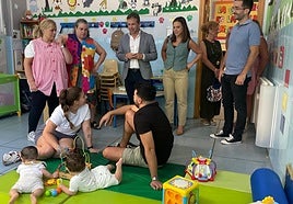 Visita a la Escuela Municipal Infantil de Las Fuentezuelas.