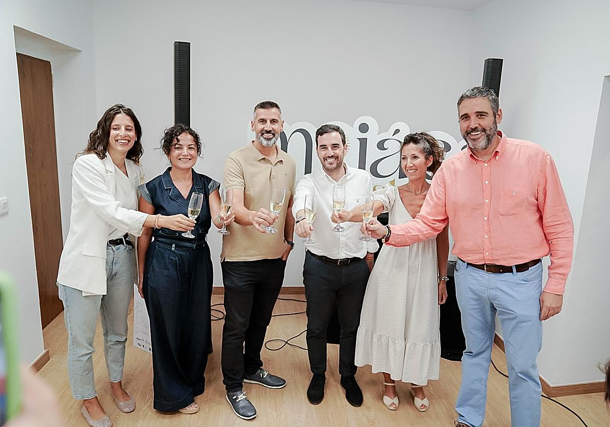 Ángel León, José Álvarez, Cristóbal Muñoz y Alba martínez, un menú cinco estrellas para Mojácar